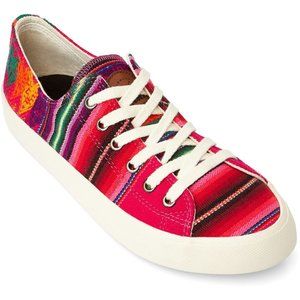 Peruvian Print Low Top Shoes